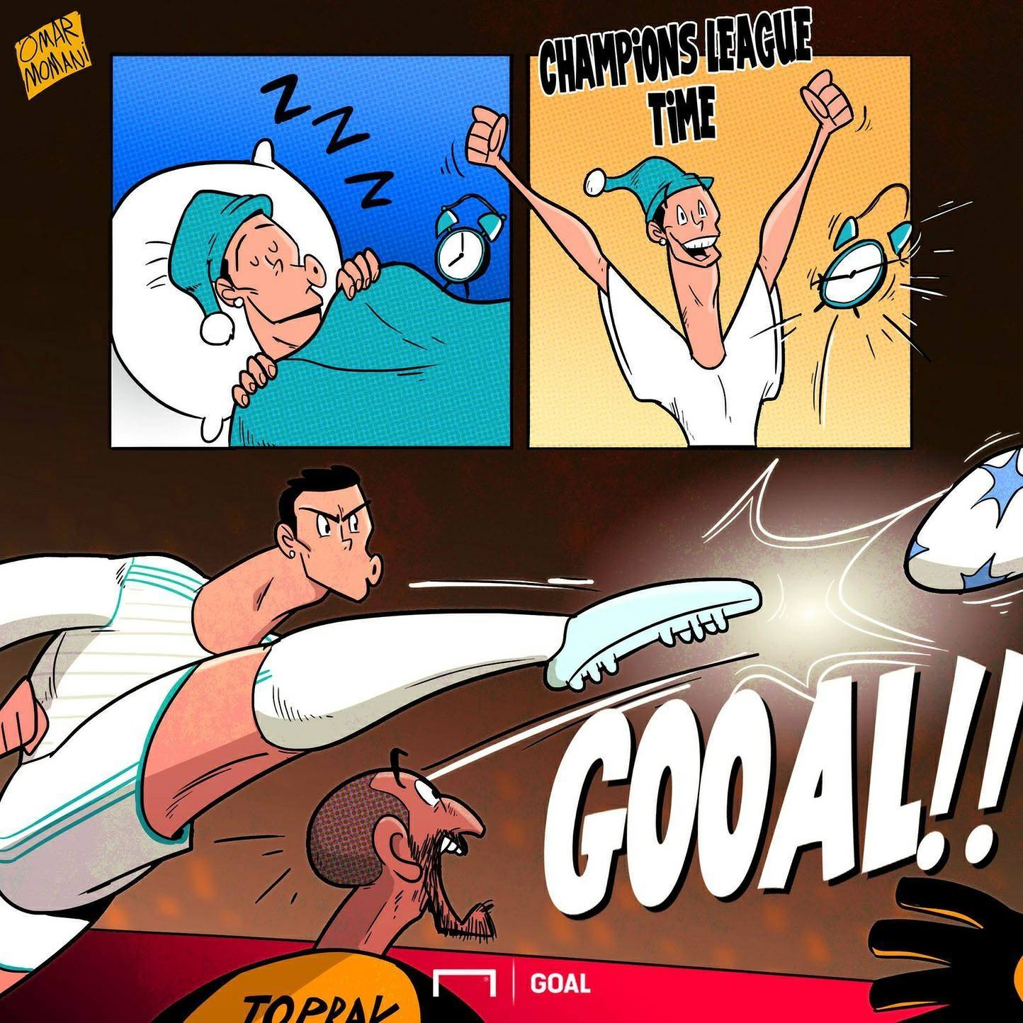 Футбол в карикатурах: прожарка Анчелотти, Мессинатор и троллинг Роналду (Фото) - изображение 2