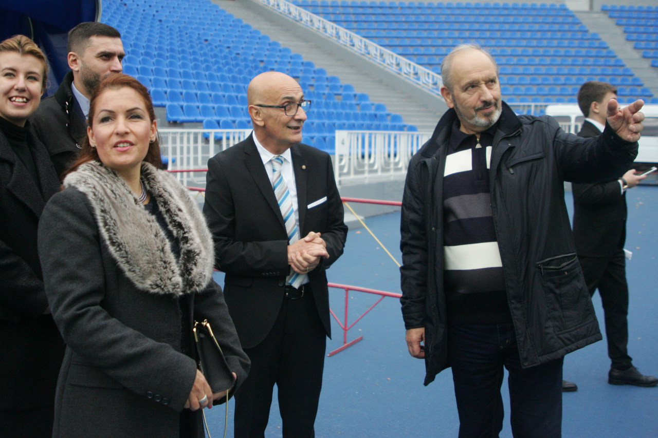 Президент Мальты побывал на экскурсии на стадионе "Динамо" имени Лобановского (+Фото) - изображение 4