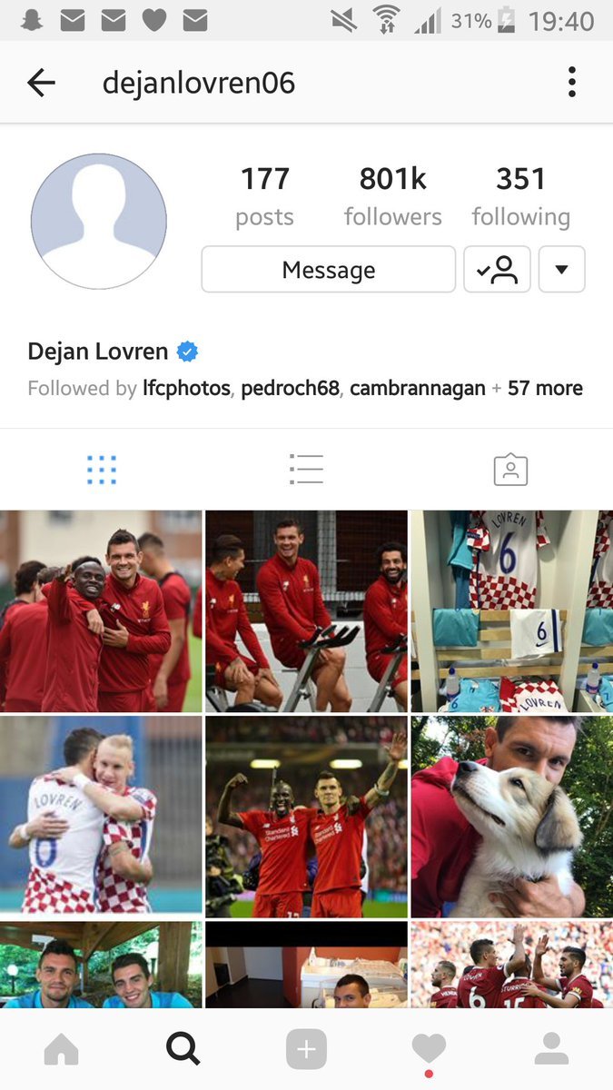 Деян Ловрен не выдержал стыда и убрал аватарку из своего Instagram (Фото) - изображение 1