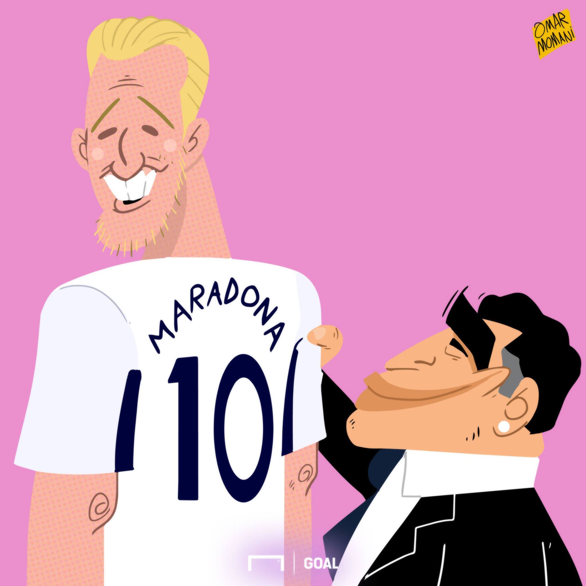 Футбол в карикатурах: британский Марадона, аргентинские разборки и успешные деньки Роналду (Фото) - изображение 1