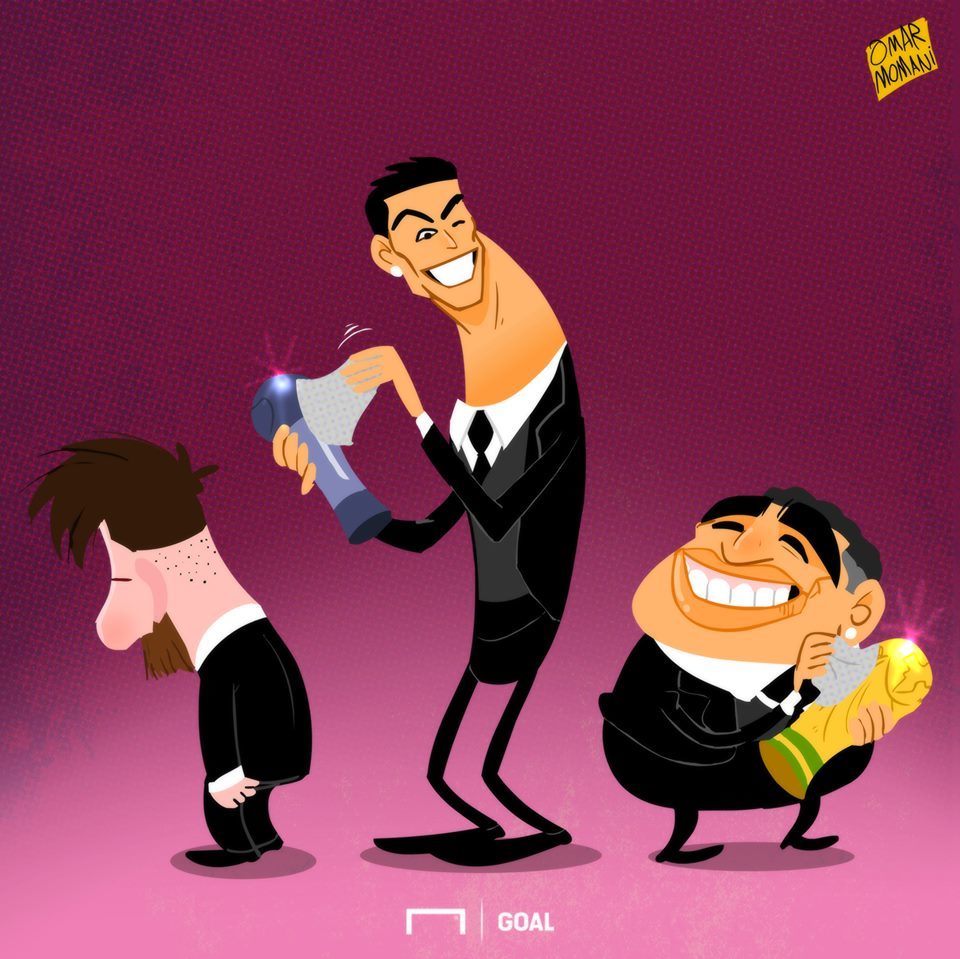 Футбол в карикатурах: британский Марадона, аргентинские разборки и успешные деньки Роналду (Фото) - изображение 2