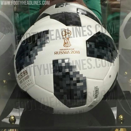 Официальный мяч Чемпионата мира-2018 будет черно-белым (Фото) - изображение 1