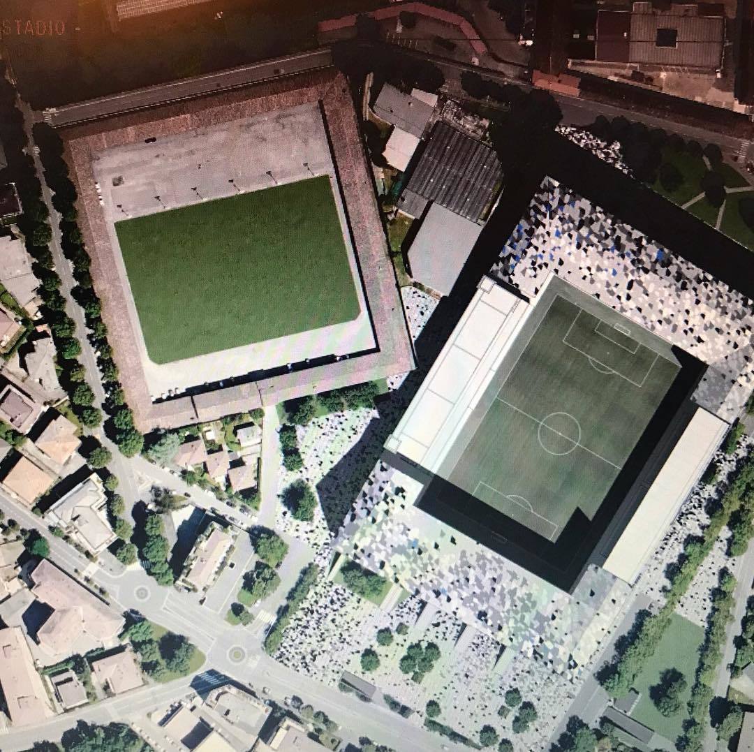 "Аталанта" показала, как будет выглядеть её стадион после реконструкции (Фото) - изображение 1