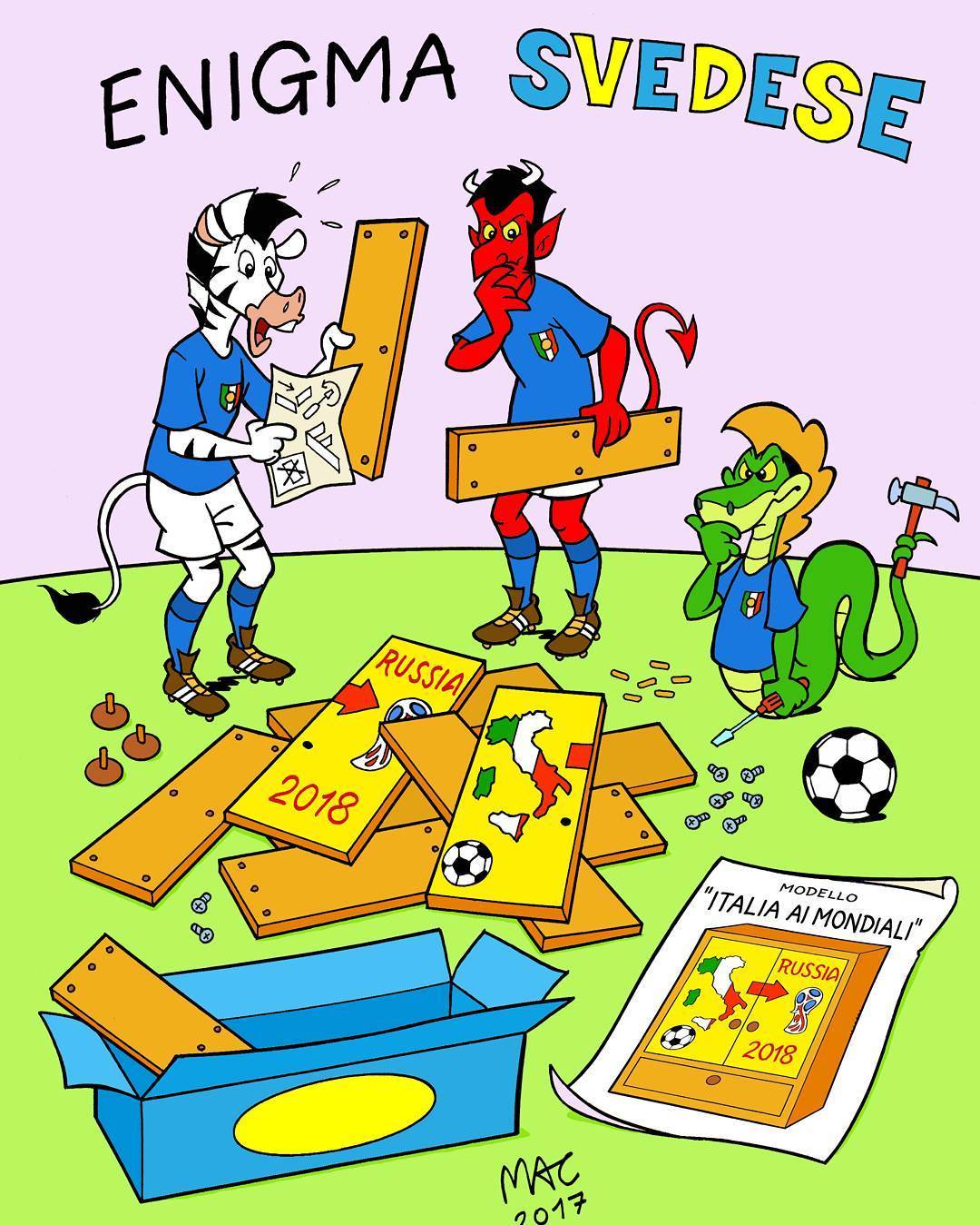 Итальянский футбол в карикатурах: апокалипсис в сборной (Фото) - изображение 2