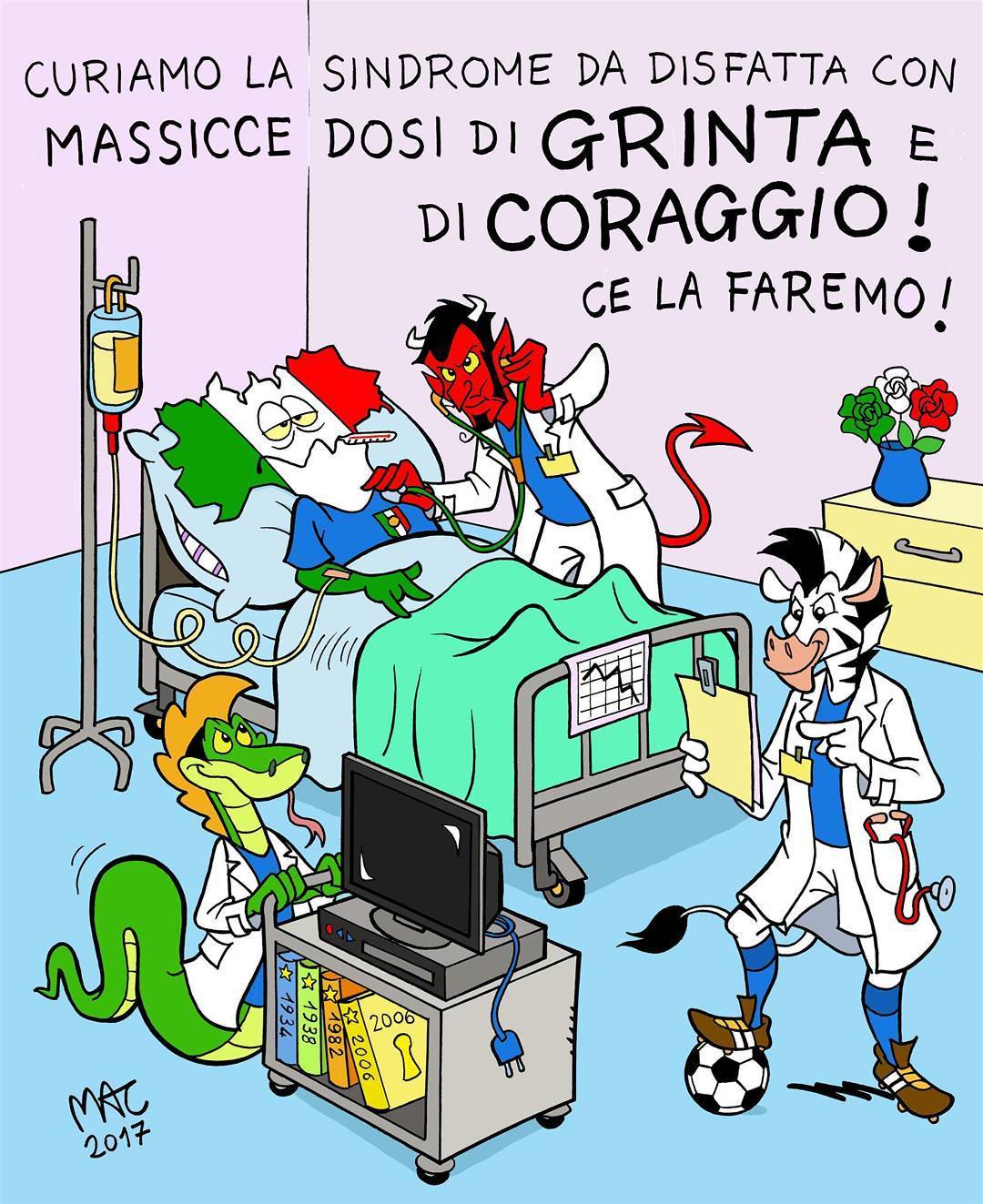 Итальянский футбол в карикатурах: апокалипсис в сборной (Фото) - изображение 5