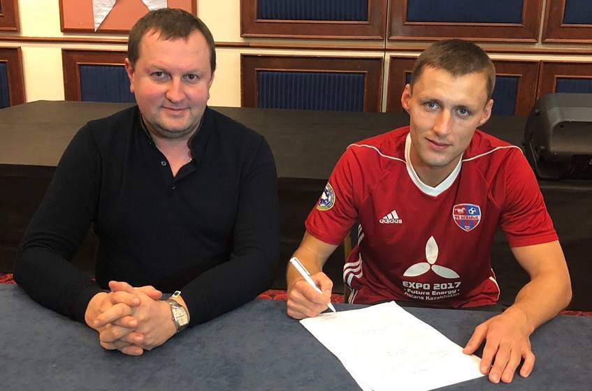 Официально: Андрей Ткачук - игрок "Акжайыка" - изображение 1