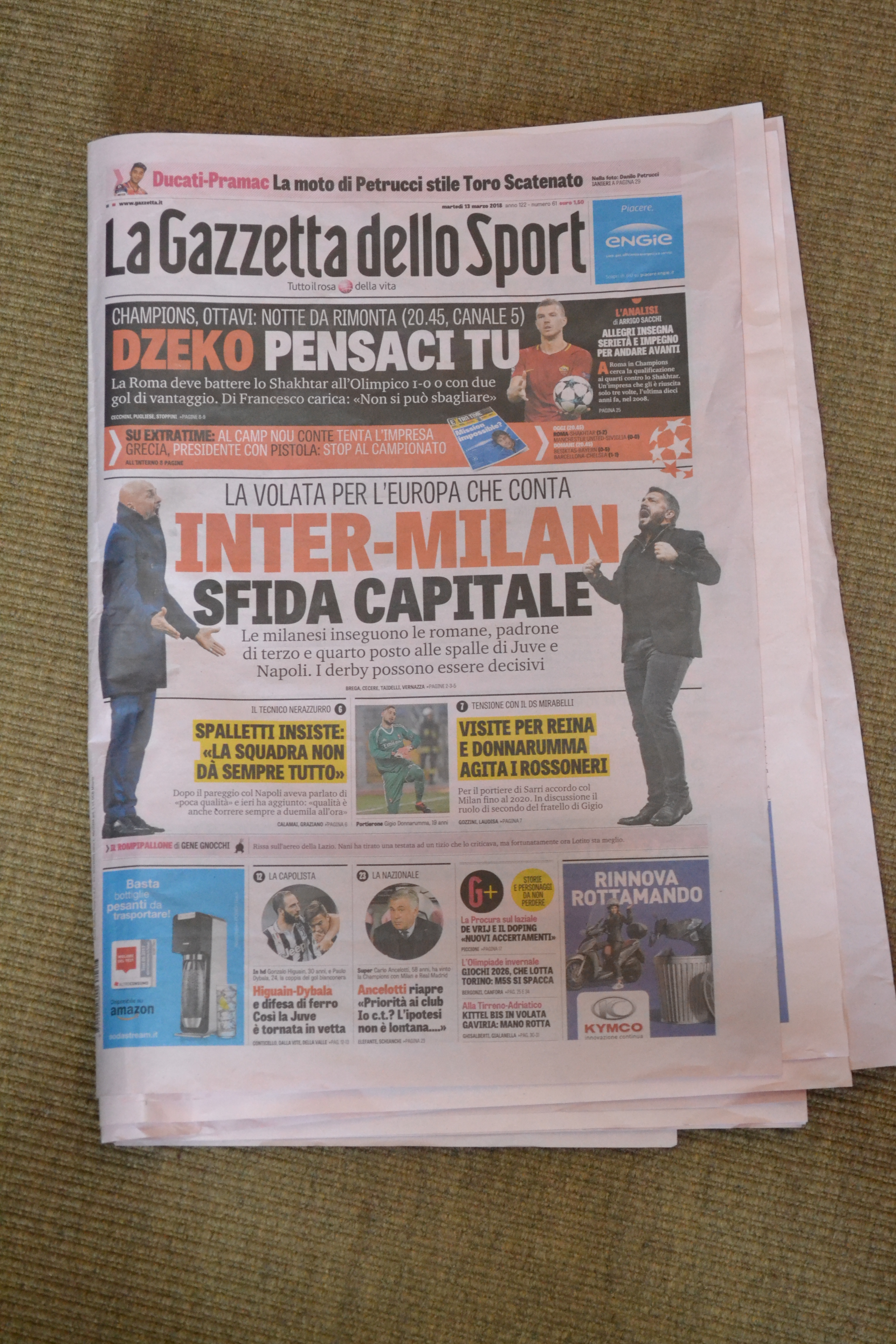 Джеко как мессия: о чем пишут итальянские СМИ перед игрой "Рома" - "Шахтер" - изображение 1