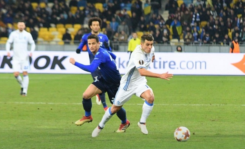 В матче с "Лацио" Жуниор Мораес играл шортах с перевернутым гербом "Динамо" - изображение 2
