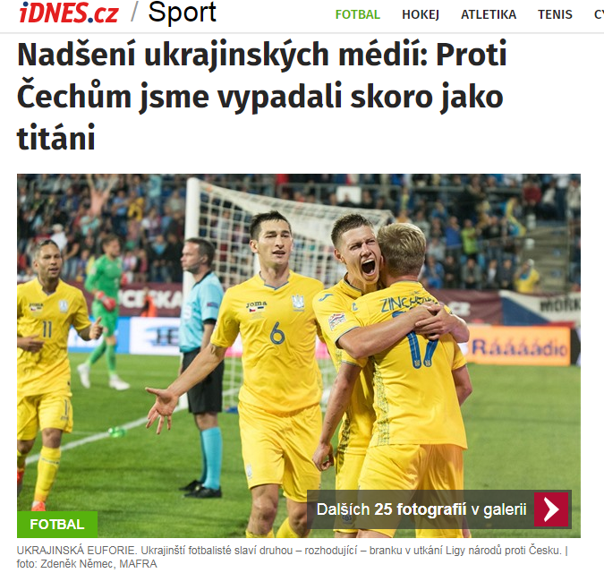 Чешские болельщики - о матче с Украиной: "Не отказался бы, чтобы мы натурализовали такого игрока, как Марлос" - изображение 2