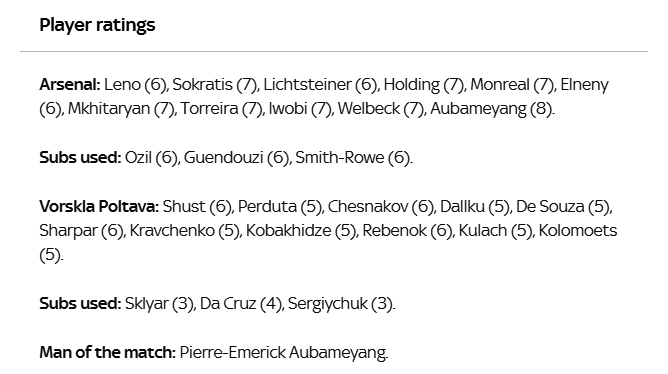 «Арсенал» - «Ворскла»: обзор английских СМИ - изображение 3