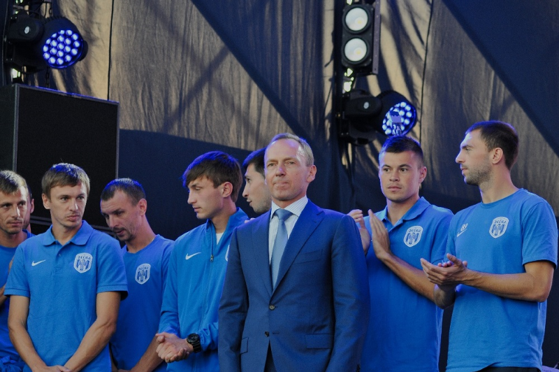 Футболісти "Десни" взяли участь у святкуванні Дня Чернігова (Фото) - изображение 1