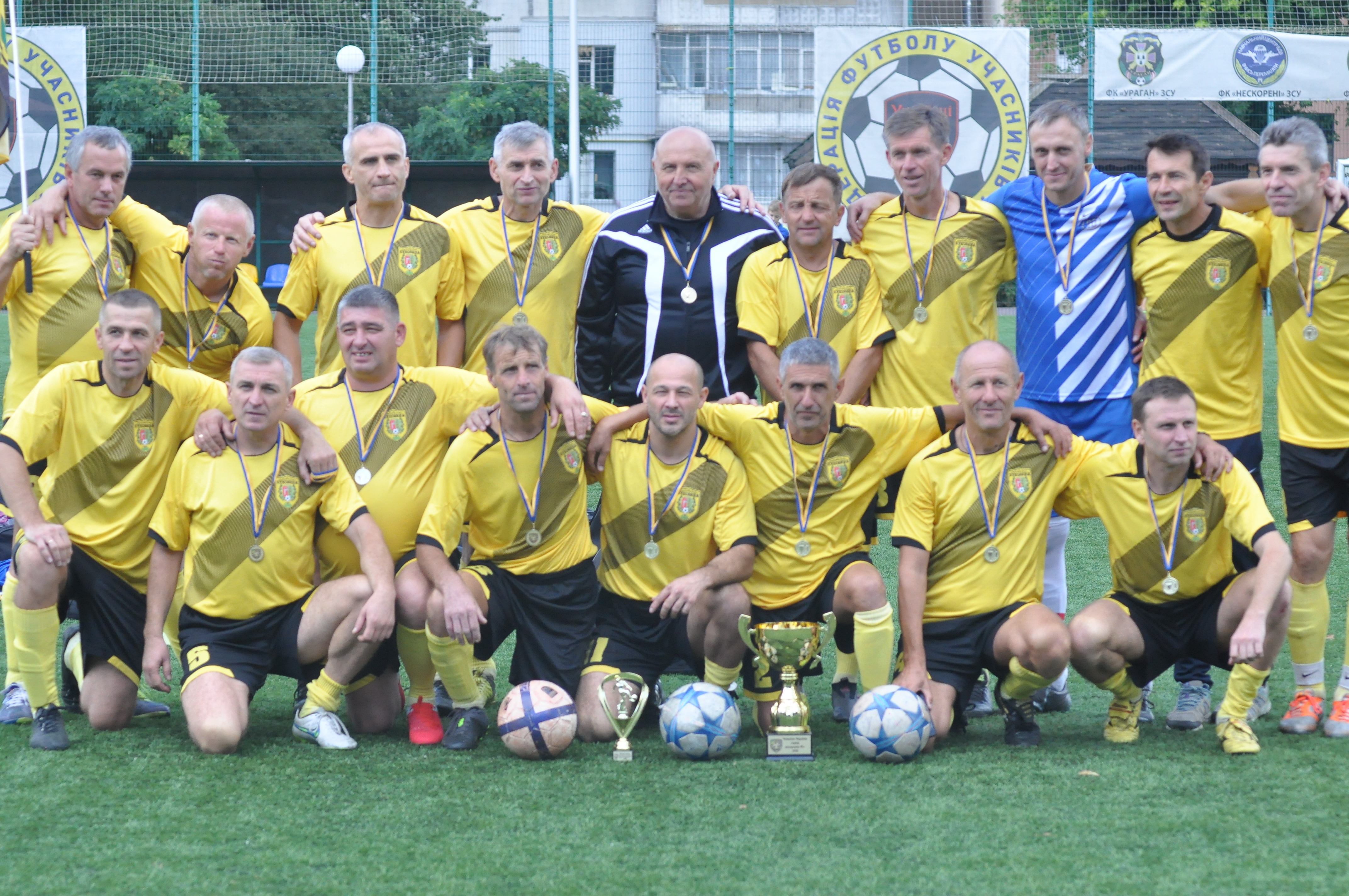 В Вишневом определялись команды-призеры первенства Украины среди ветеранов - изображение 1