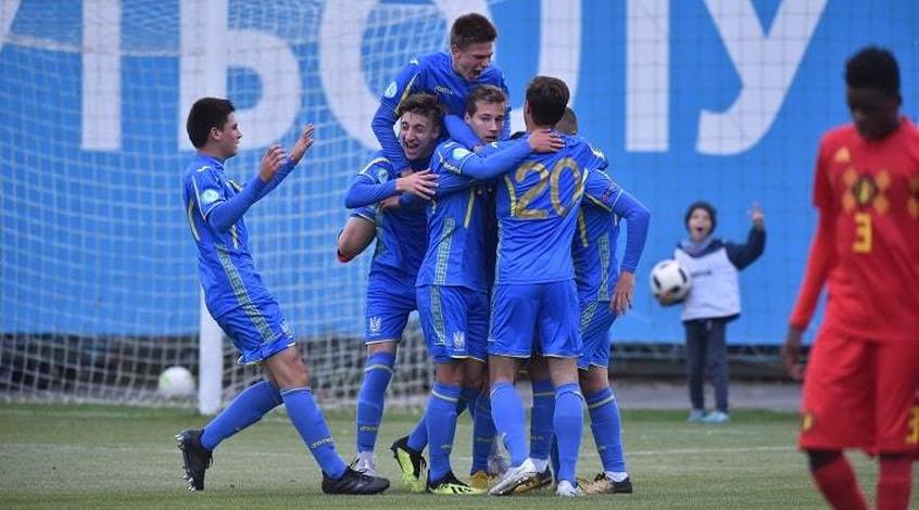 Товариський матч. Україна (U-16) - Бельгія (U-16) 2:0. Впевнений реванш