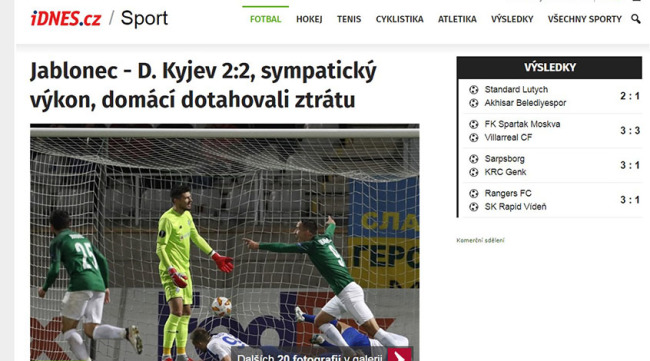 «Яблонец» – «Динако»: обзор чешской прессы - изображение 1