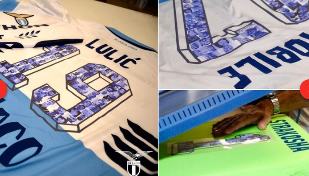Номера на футболках "Лацио" будут "фаршироваться" фотографиями ультрас (Фото) - изображение 1