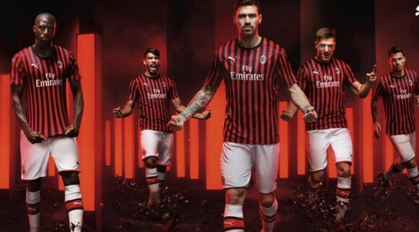 Милан фото футболистов в форме
