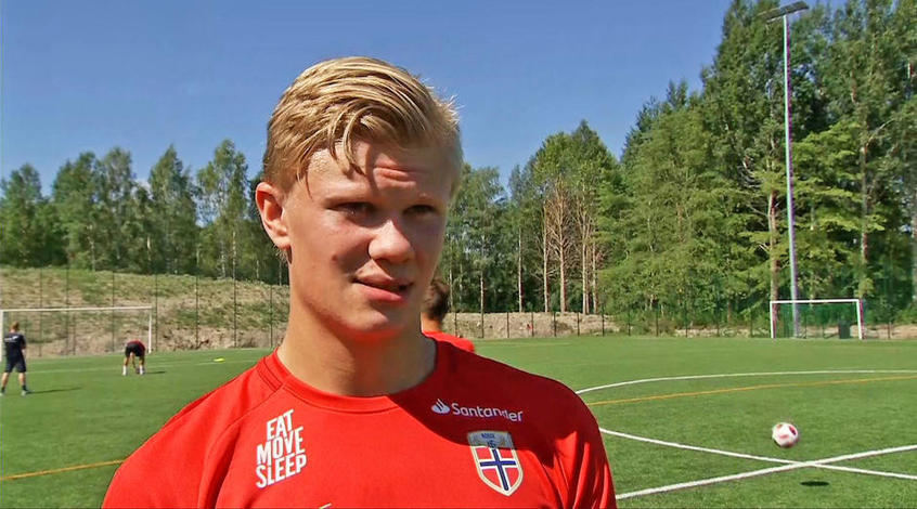 Нападающий Норвегии (U-20) Эрлинг Холанд забил девять мячей 