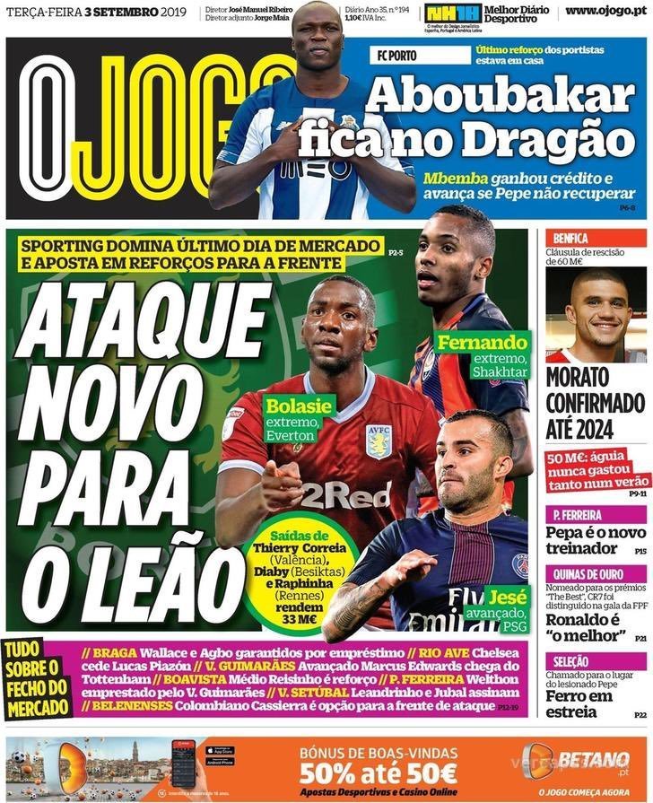 Вингер "Шахтера" Фернандо - на обложке ведущих газет Португалии - изображение 1