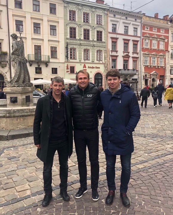 
Сергій Серебренников та Олег Ящук завітали до Львова на запрошення керівництва "Руху" 
