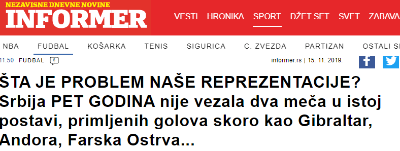 «Сербия жаждет мести» - обзор сербских СМИ перед матчем с Украиной - изображение 2