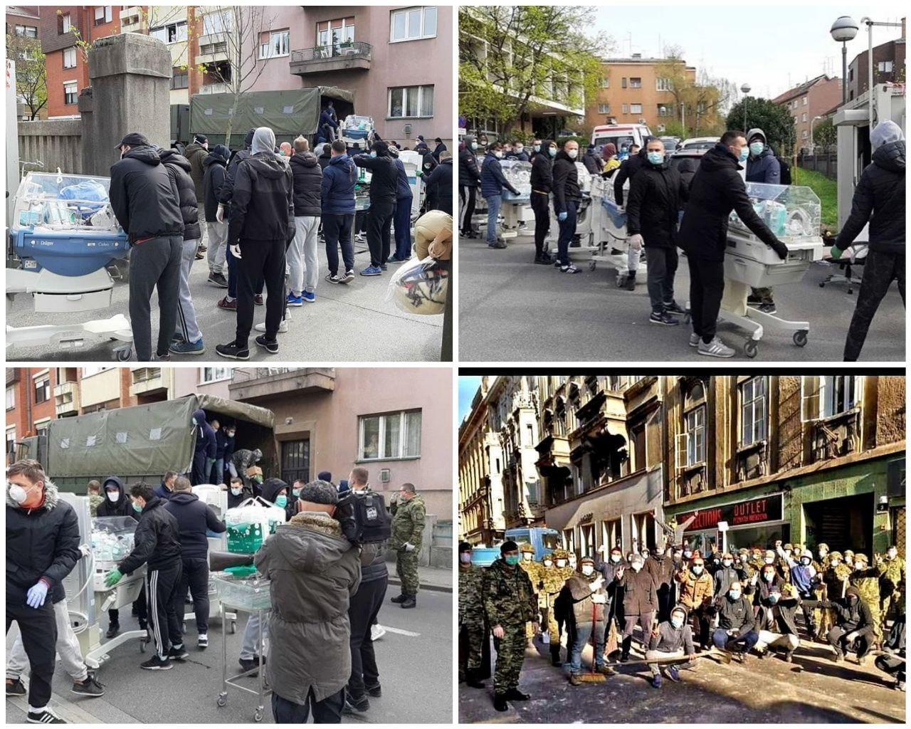 Фанаты "Динамо" (Загреб) помогли пострадавшим при землетрясении (Фото) - изображение 1