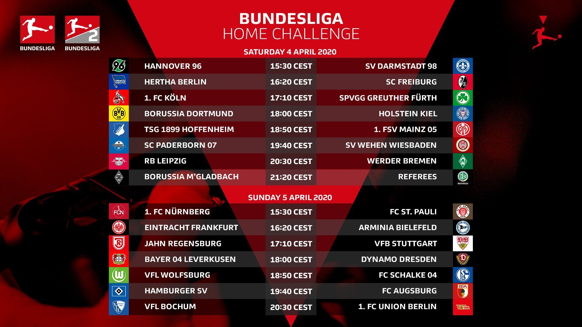 Киберфутбол. FIFA 20. Бундеслига. #BundesligaHomeChallenge. Вторая игровая неделя. Анонс и прогноз - изображение 1