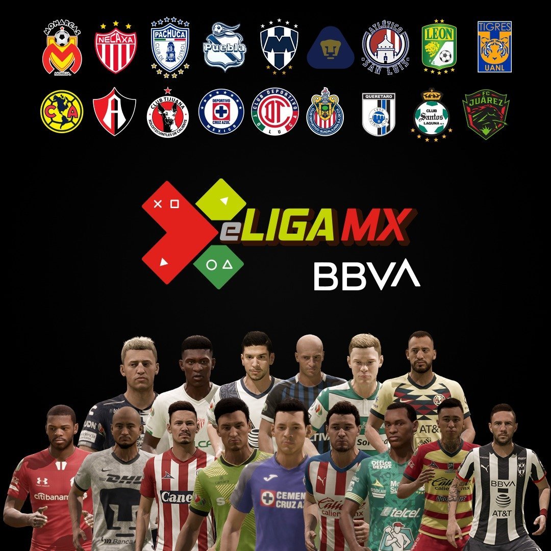 В Мексике стартовал киберфутбольный турнир: профессиональные футболисты представляют свои клубы - изображение 1