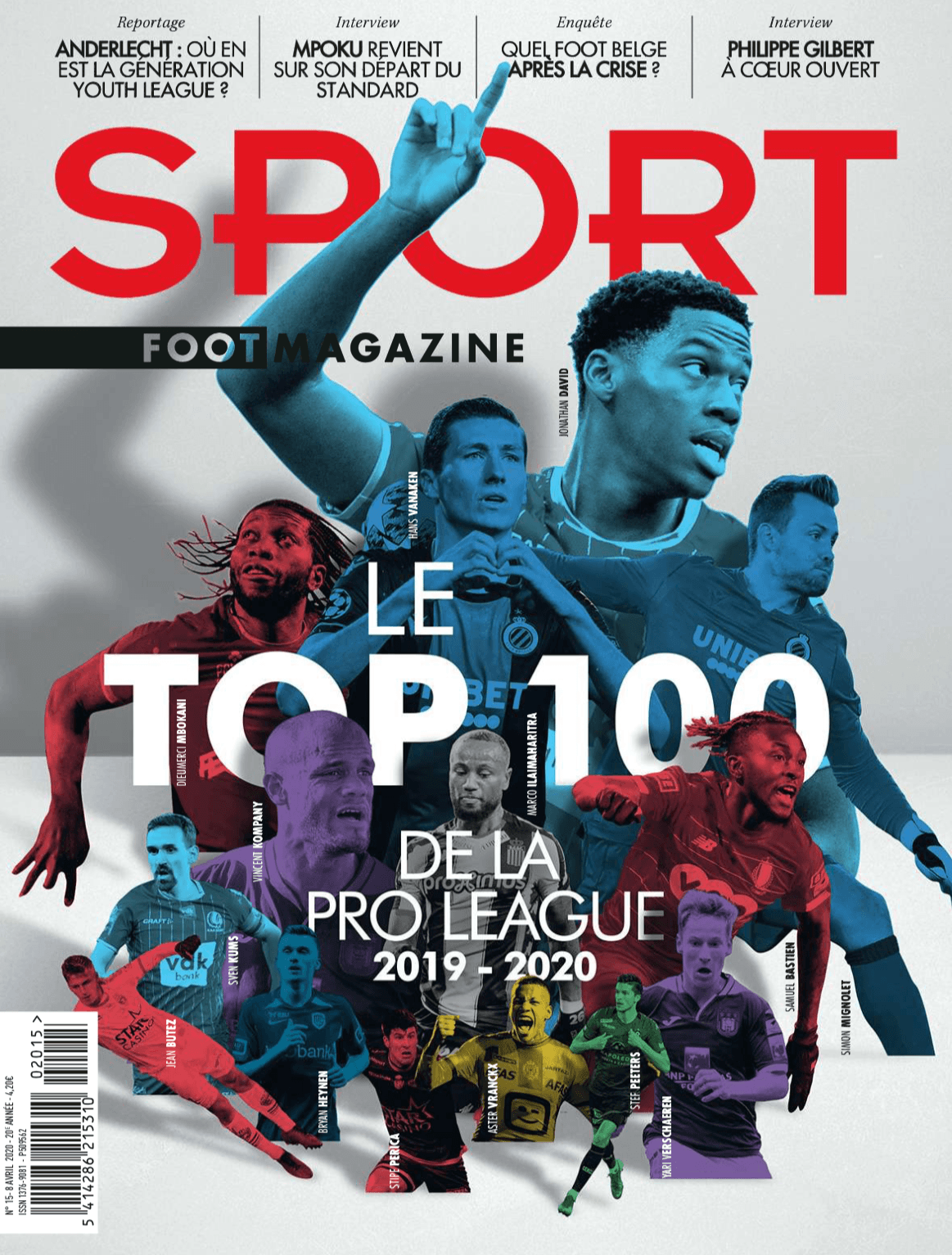 Три игрока сборной Украины вошли в топ-100 лучших футболистов чемпионата Бельгии по версии "Sport Foot Magazine" - изображение 6