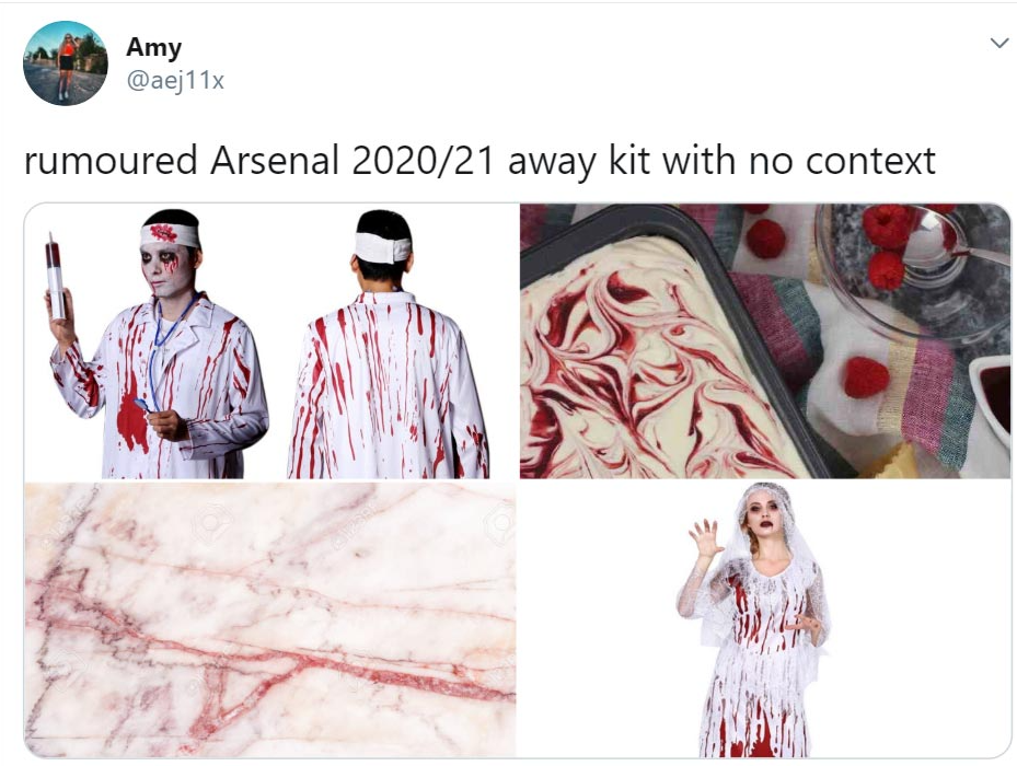 "Кровавую" форму "Арсенала" сравнили с мороженым (Фото) - изображение 2