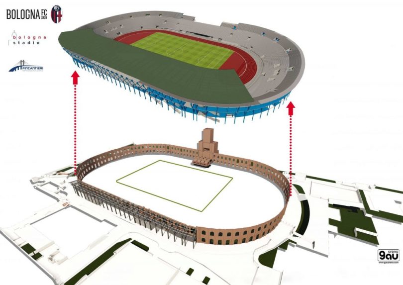 Стадион "Болоньи" будет реконструирован (Фото) - изображение 1