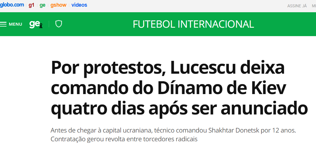 От Индонезии до Перу: за назначением Луческу в "Динамо" следили во всем мире (+Фото) - изображение 5