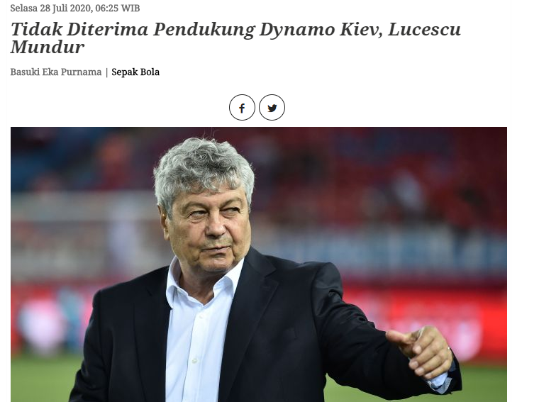 От Индонезии до Перу: за назначением Луческу в "Динамо" следили во всем мире (+Фото) - изображение 13