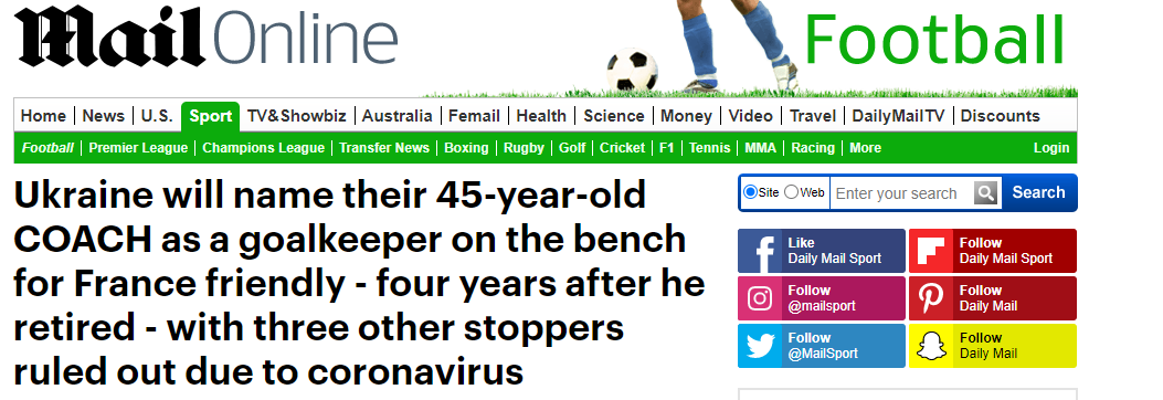 «Легенда может снова встать на ворота», - новость про возвращение Шовковского разлетелась по всему миру (+Фото) - изображение 1