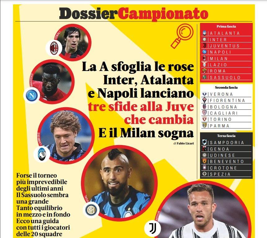 La Gazzetta dello Sport: "Аталанта" будет чемпионом Италии (+Фото) - изображение 1