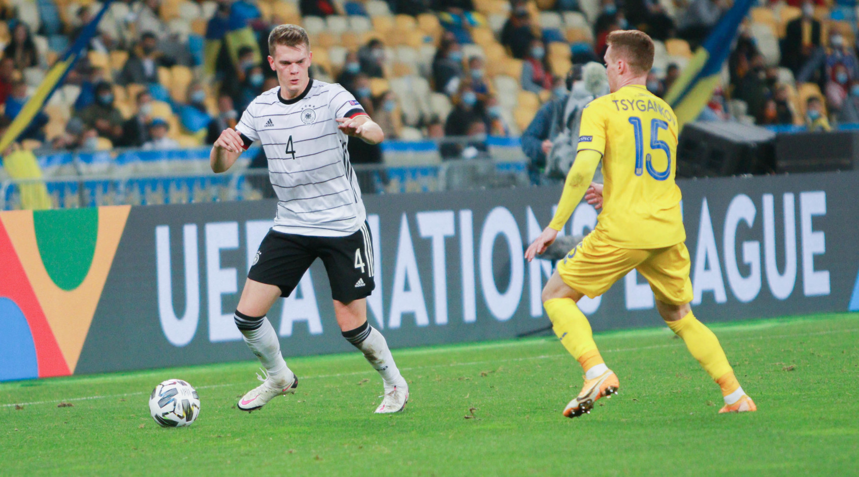 Украина - Германия 1:2. Еще один урок. Фоторепортаж