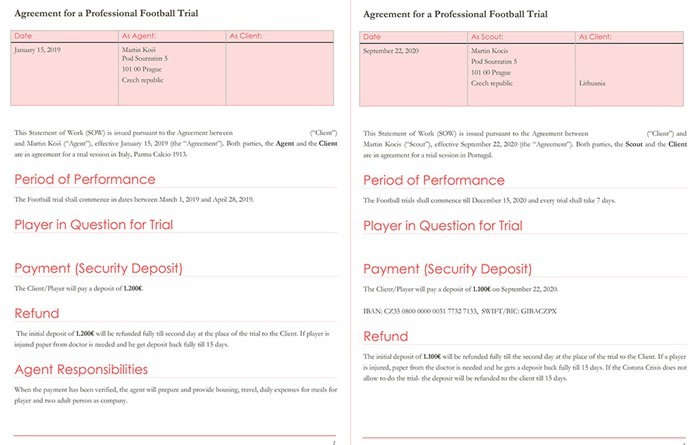 Как фейковые агенты зарабатывают на футболистах - изображение 3